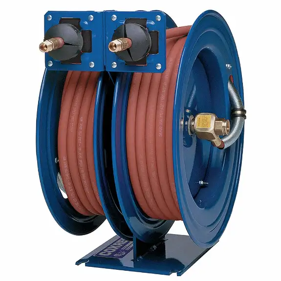 Carretes combinados de manguera de aire / cable eléctrico