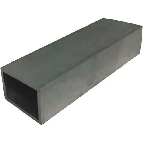 Stock de tubo rectangular de aluminio