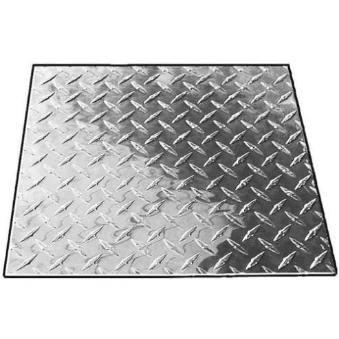 Placa de huella de aluminio