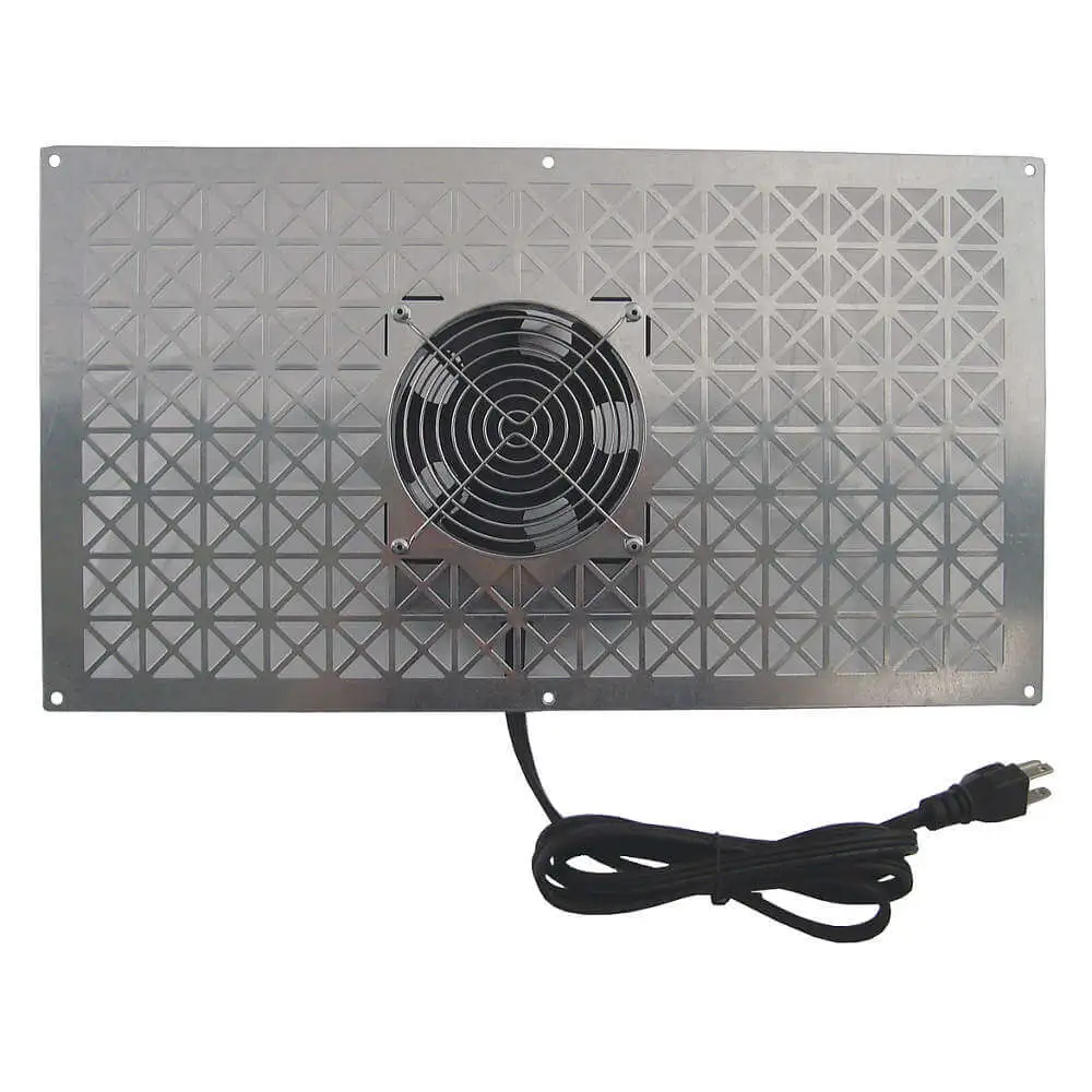 Ventiladores de sótano y espacio para rastreo
