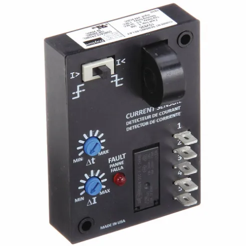 Relés de sensor de corriente