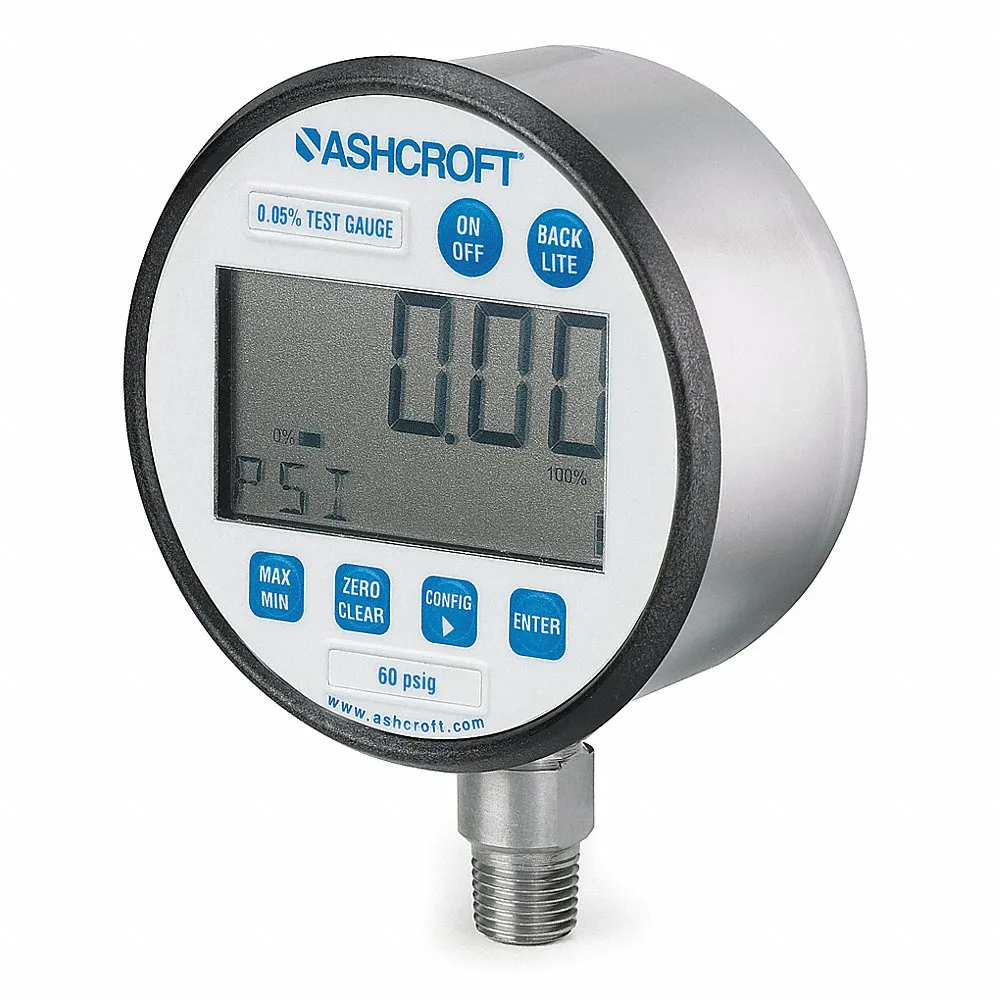 Digital Pressure and Vacuum Gauges