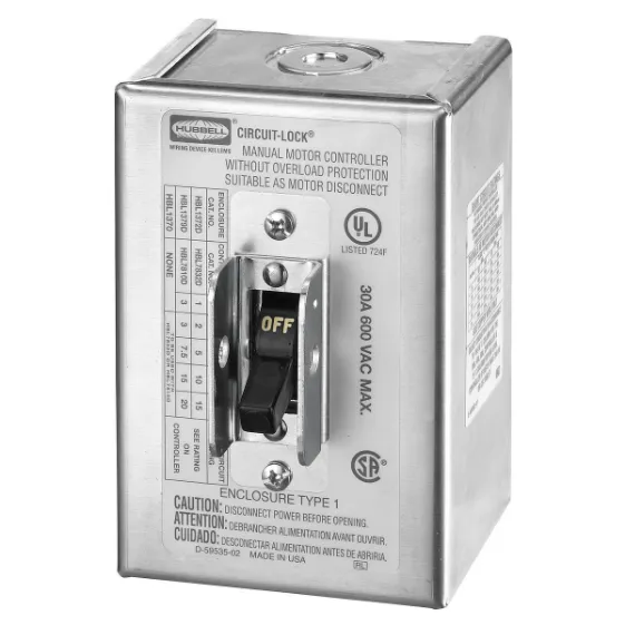 Manual Motor Switches and Starters