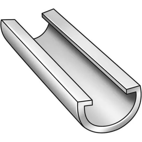 Plastic Half Rounds