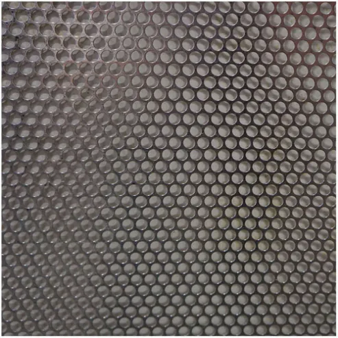 Hojas perforadas de aluminio