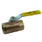 Ball Valve, 1 Inch Size, Bronze, Stainless Steel, Ball And Stem