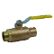 Ball Valve, Size 3 Inch Solder, Bronze, Ptfe Stainless Steel, Ball And Stem