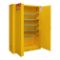 Tủ đựng đồ dễ cháy, Kho chứa sơn / mực, Sách hướng dẫn sử dụng, 2 cửa, 30 Gallon, Màu vàng