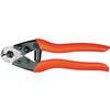 Cable Cutter, Shear Cut, 7-1/2 Inch Length, Plastic Coated Handle