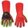 Chemical Resistant Glove, 2Xl Size, Pvc Glove Material