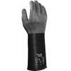 Chemical Resistant Gloves, Size 10, 14 Inch L, Black
