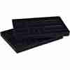 Organizer Tray Set 16 x 11 x 1-1/4 Inch, Black, 10 Cmp, Polystyrene PK 2