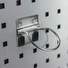 Steel Single Ring Tool Holder, Hanging Mounting Type, Silver, Finish Bright Zinc