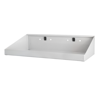 Steel Toolboard Shelf, Hanging Mounting Type, Gray, Finish Powder Coated