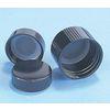 Phenolic Screw On Narrow-Mouth Phenolic Cap, Black, 144 Pk