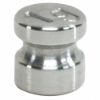 Calibration Weight, 1g, Cylinder Style, Stainless Steel