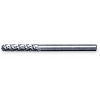 1/4 Inch Carbide Bur, Cylindrical Ball Nose, Double Cut