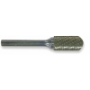 3/8 Inch Carbide Bur, Cylindrical Ball Nose, Double Cut