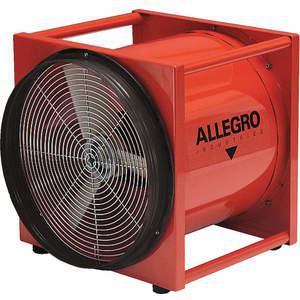 ALLEGRO 9515 Axial Confined Space Fan, Steel, 7.2A, 3400 cfm, 1725 rpm | AB3MRL 1UFH1