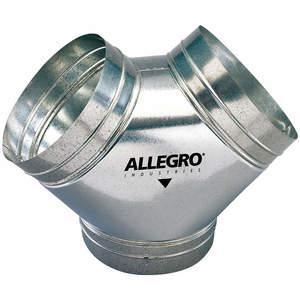 ALLEGRO 9550-Y Duct - Duct Connector 12 Inch Width Silver | AG2XKG 32MZ65