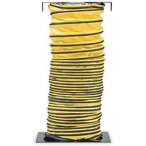 ALLEGRO 9550-25 Conductos del ventilador, 25 pies de largo, color negro / amarillo | AD2GEW 3PAL6