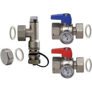 WATTS DK1000 Juego de accesorios para colector 1 pulgada Fnpt Ss | AA2AKA 10A289