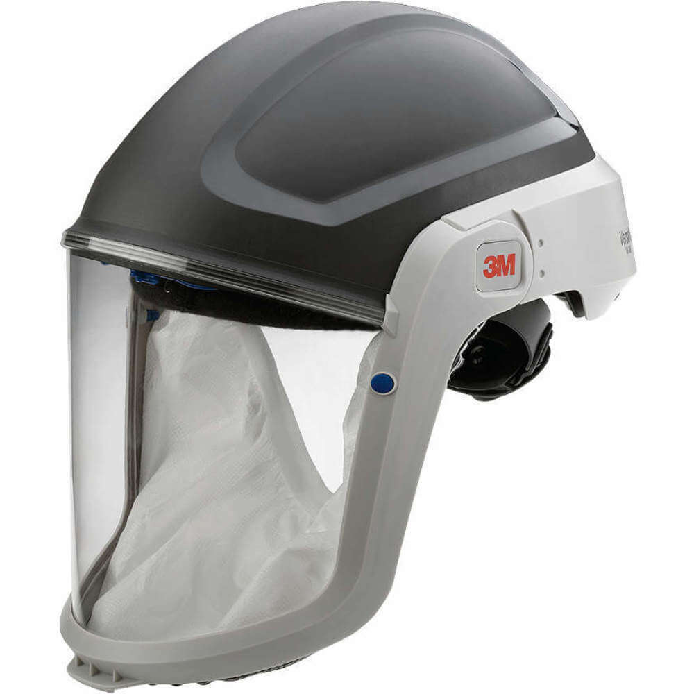 Gruppo elmetto protettivo per vie respiratorie 3M M-305, con visiera standard e guarnizione facciale | AA3UXA11W001