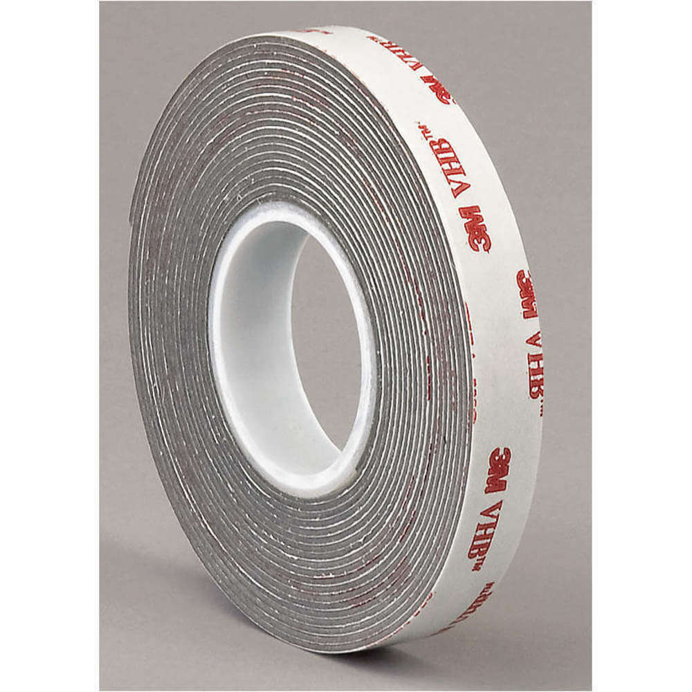 3M 4941 VHB tape 1/2 tommer x 5 yard grå | AA6VPR 15C332