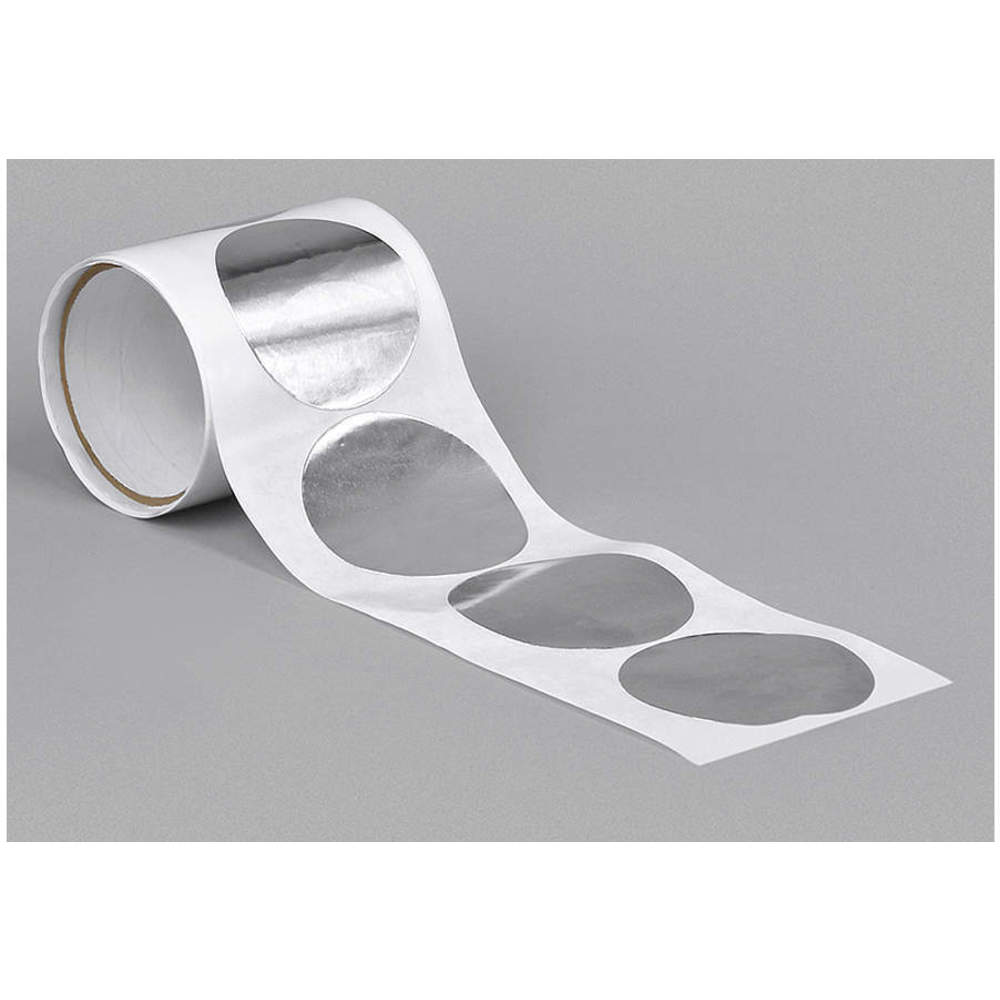 Foil Tape 1-1/2 Inch 3.2mil Shiny Silver, 5 Pk