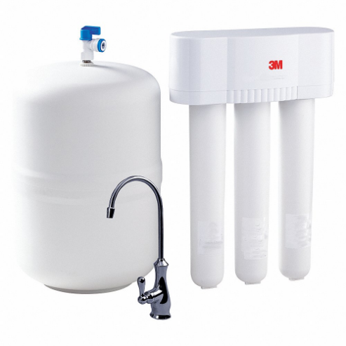 Sistema de ósmosis inversa, 0.6 gpm, 16 pulgadas de altura