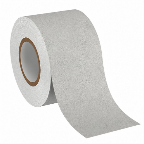 Solid White Anti-Slip Tape, 6 Inch x 60.0 Feet, Proprietary Grit Non-Mineral