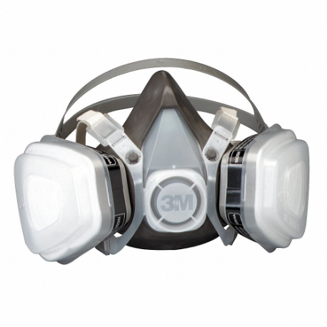 Yarım Maske Solunum Kiti, 5000, 4 Kartuş Dahil, Termoplastik Elastomer