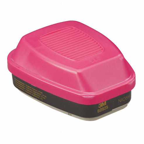 3M 60925 Combination Cartridge/Filter, Bayonet Respirator Connection Type, 2 Pk | CH6KLU 4JG14