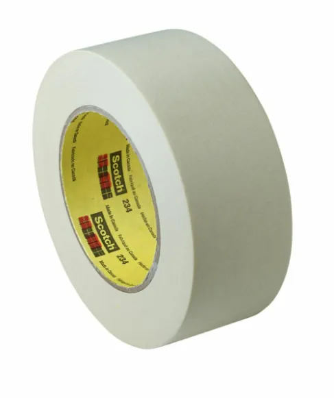 3M 234 Crepe Paper Masking Tape, Băng keo cao su, Dày 5.9 mil, 12 mm X 55 m, Tan, 72 Pk | CF2KFA 54UC36