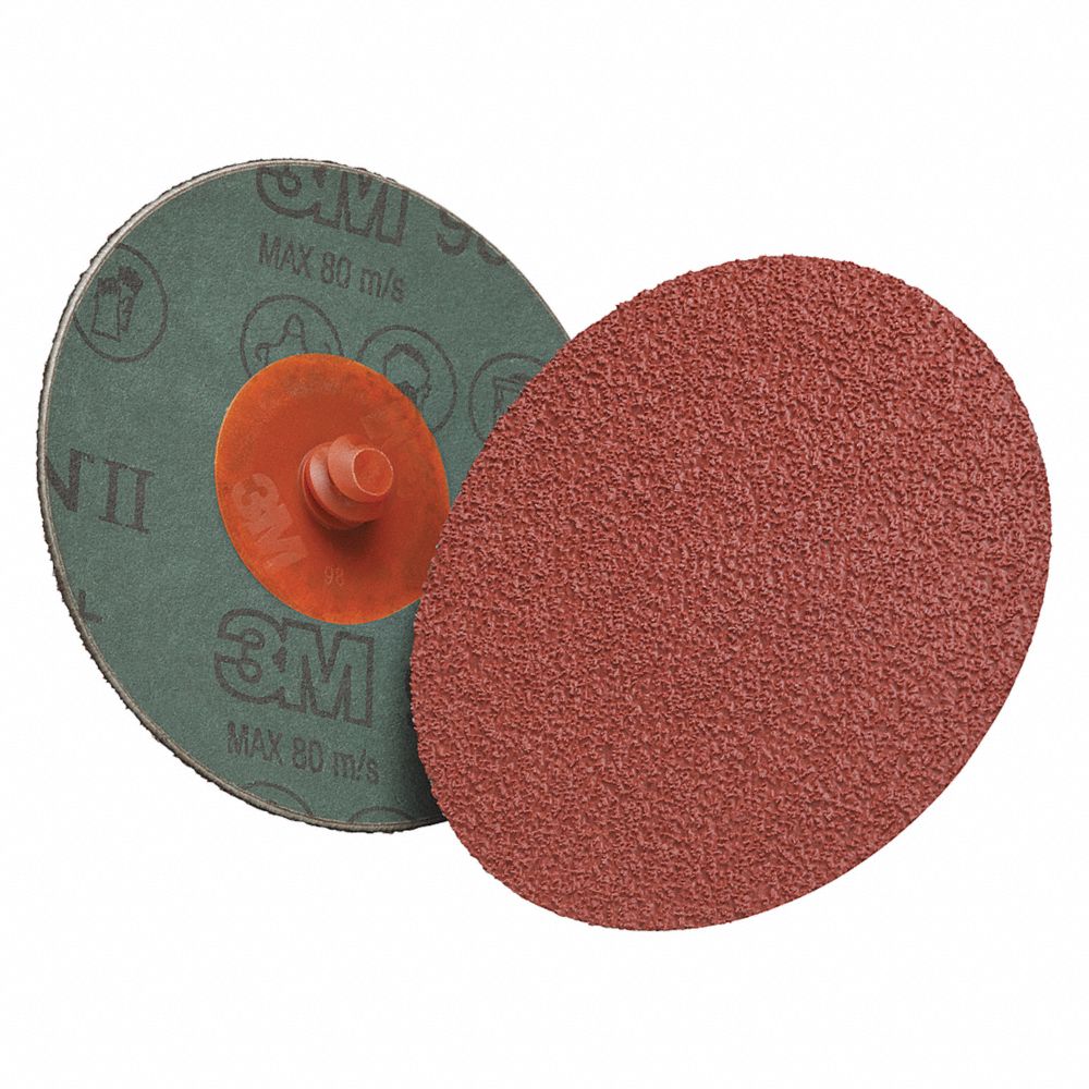 Disco de fibra, cerámica, recubierto, diámetro de disco de 4 pulgadas, tamaño del orificio de montaje sin orificio