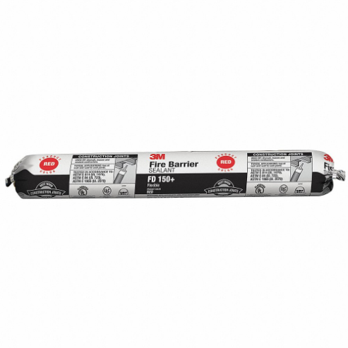 Fire Barrier Sealant, Caulk, Red, Non-Slump/Elastomeric