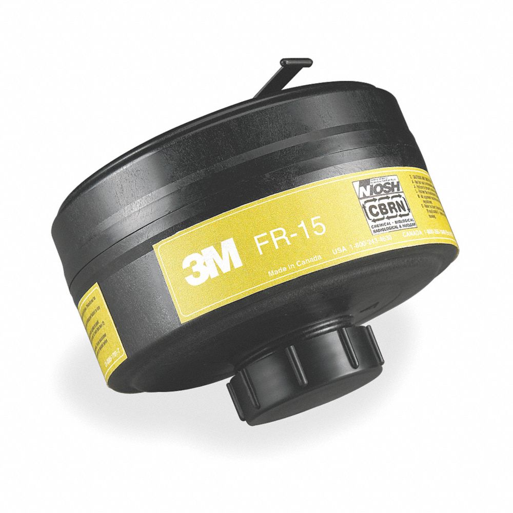 Pojemnik na maskę przeciwgazową 3M FR-15-CBRN, ocena NIOSH CBRN, kod koloru oliwkowy | CF2BWP 4DA62