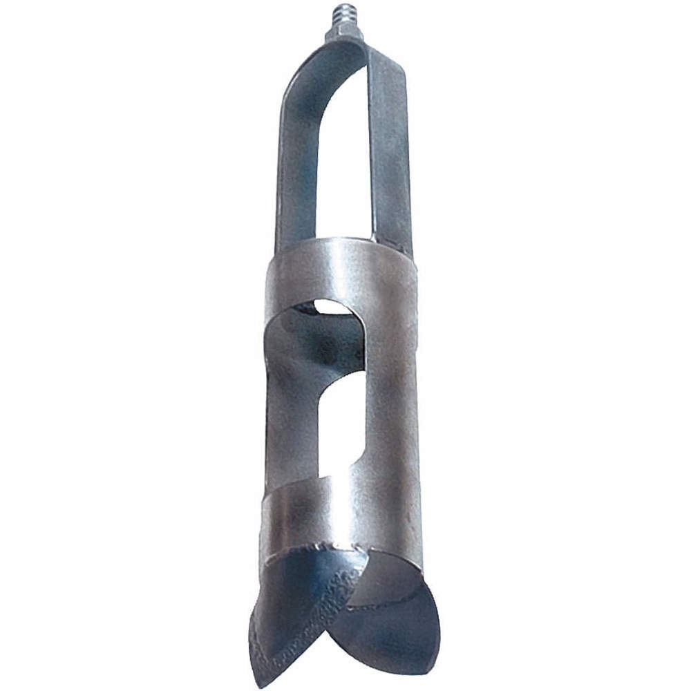 Mud Auger, 4 Inch Dia., 5/8 Inch Thread Size, Stainless Steel