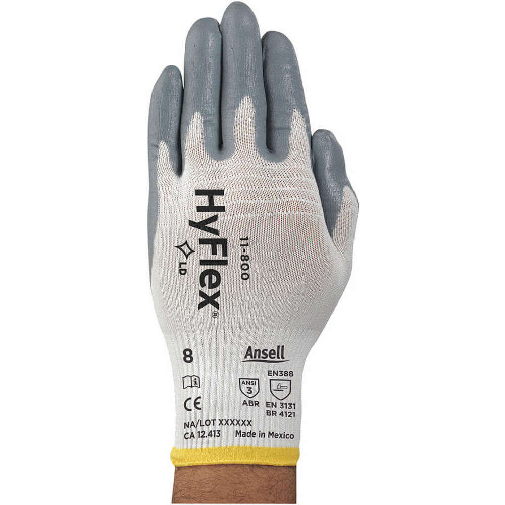 Rękawice powlekane Palm XL szaro-białe PR