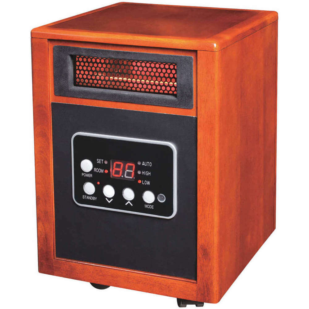 Ventilatore elettrico del riscaldatore della scatola di legno forzato 120v