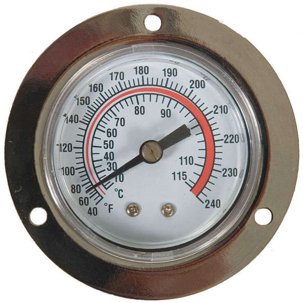 Analog Panel Montajlı Termometre 40 ila 240f