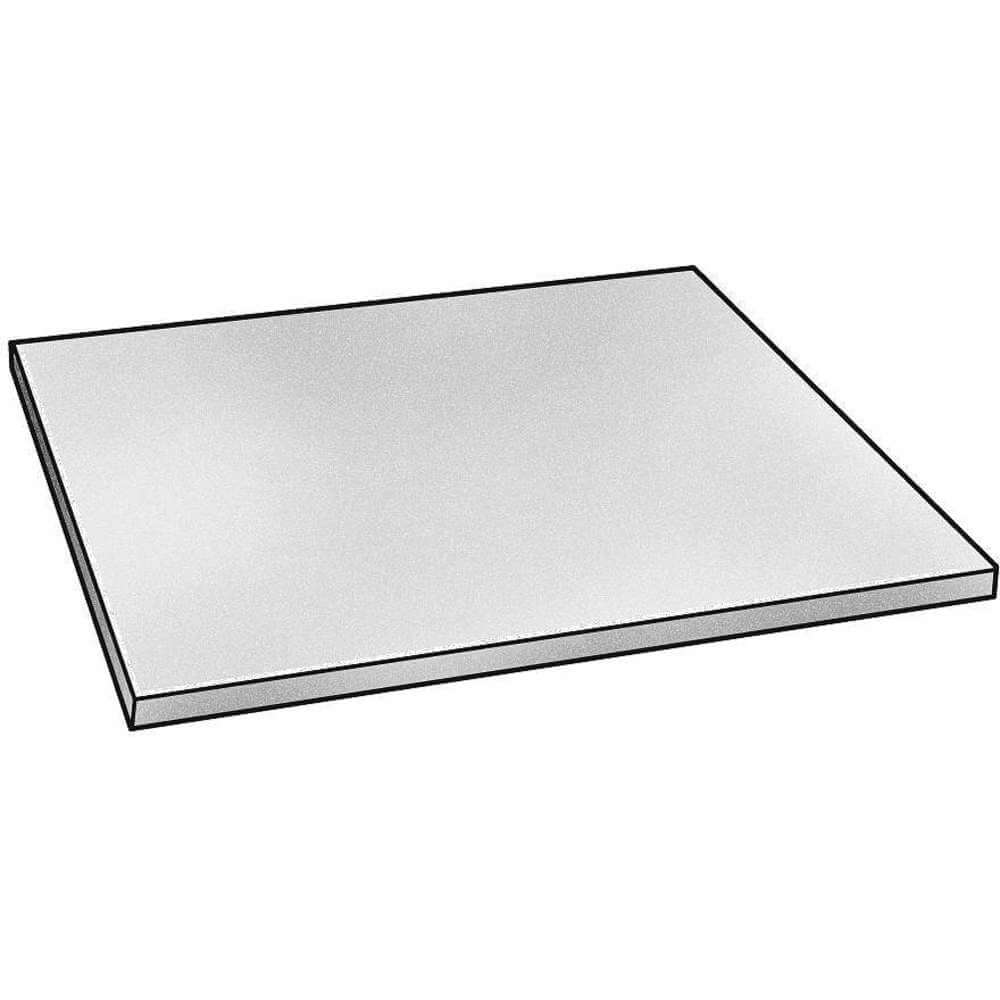 Blank aluminium 2024 1/2 x 24 x 24 tommer