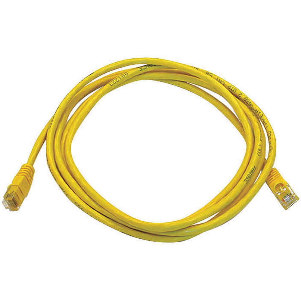 Patch cord Cat5e 7ft żółty