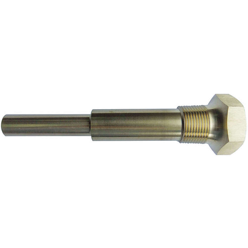 Industrial Thermowell Brass 1-1/4-18