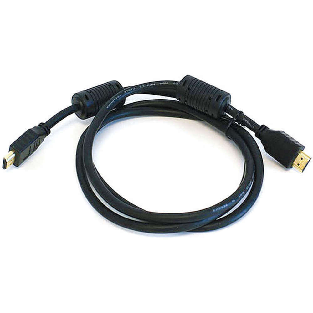 HDMI電纜高速黑色5英尺。 28線規