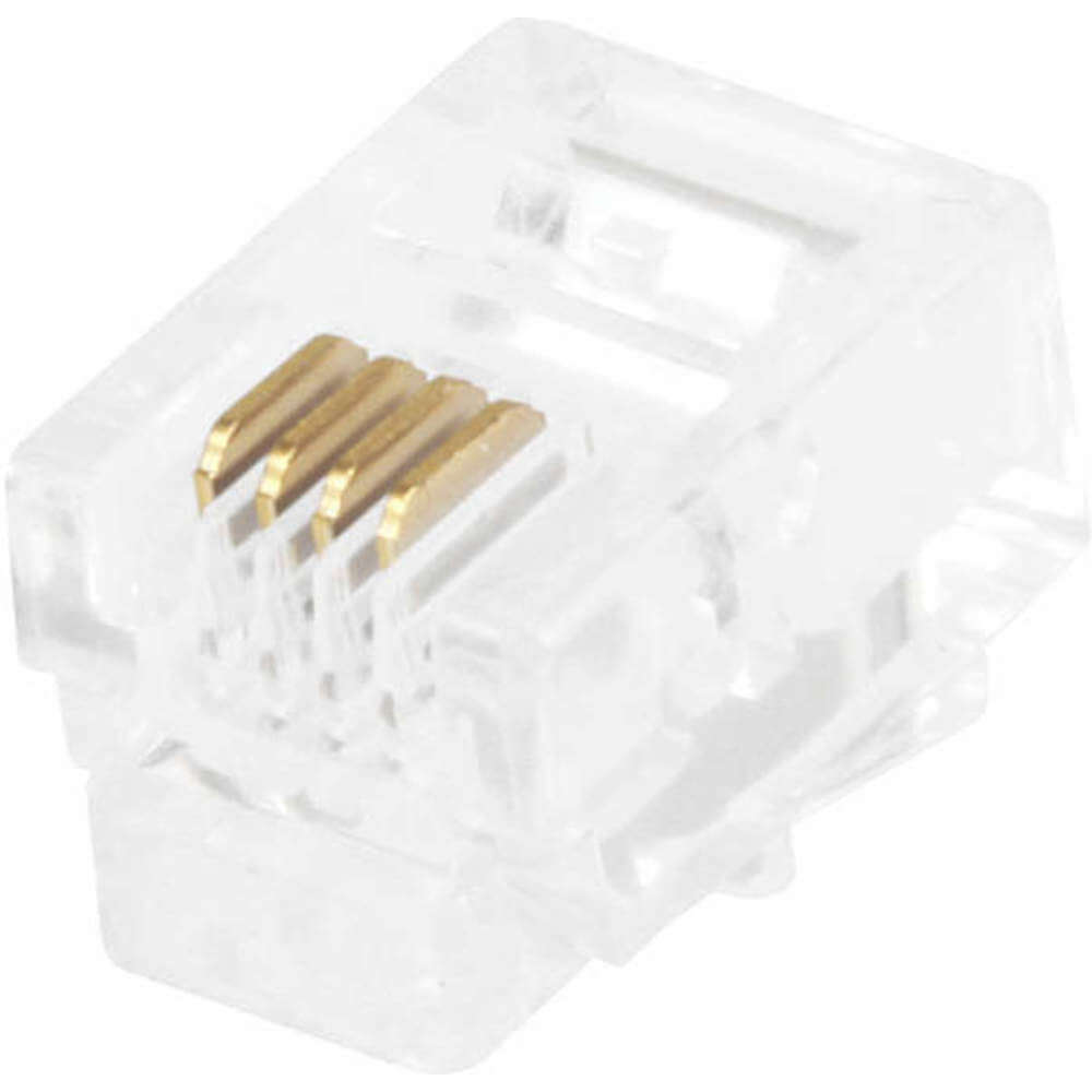 Plug Modular Rj11 6p4c Stranded - Pack Of 50