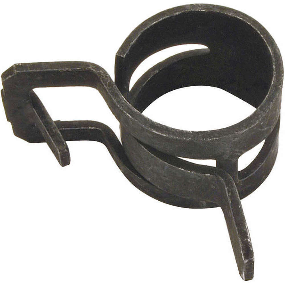 Abrazadera de manguera, 17 mm de diámetro, 0.85 mm de espesor, acero con bajo contenido de carbono, paquete de 10