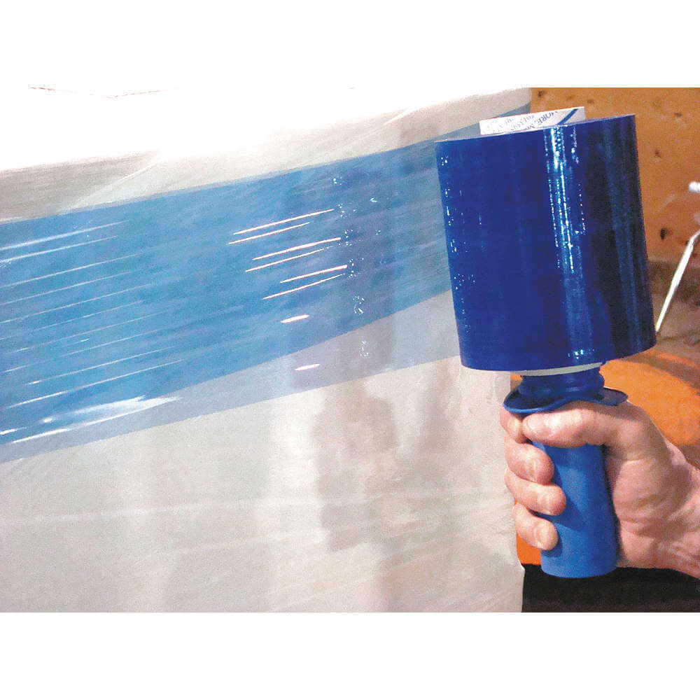 Envoltura elástica a mano azul 1000 pies 5 pulgadas W - Paquete de 4