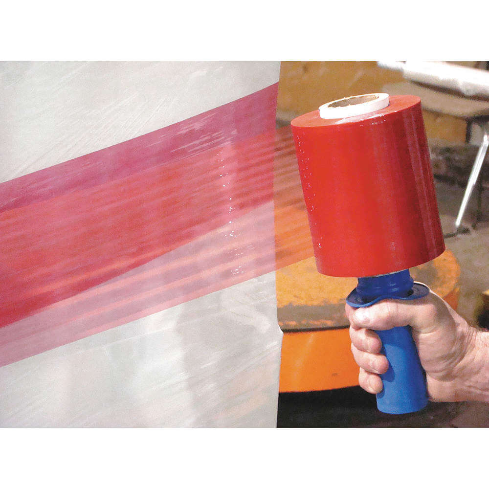 ผ้าพันแฮนด์ยืดสีแดงขนาด 1000 ฟุตยาว 5 นิ้ว - แพ็ค 4 ชิ้น