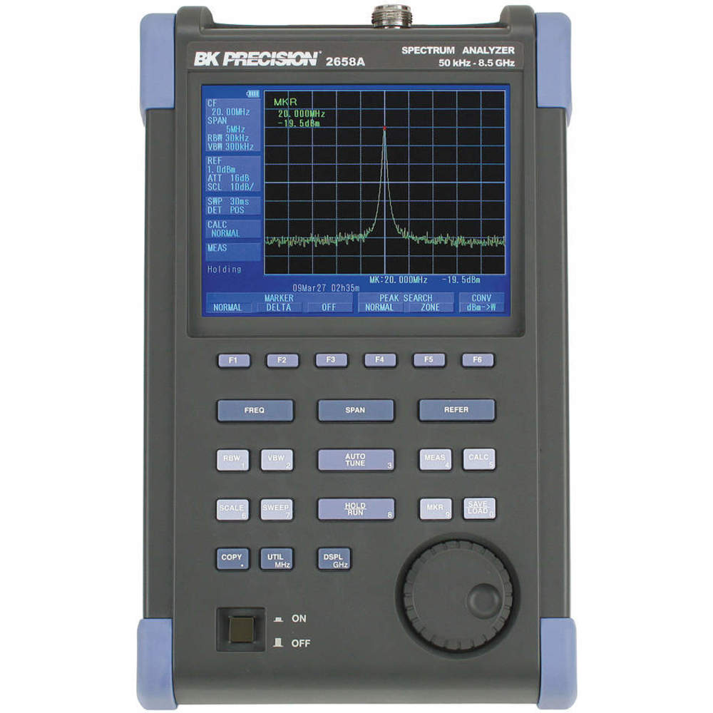 Analizador de espectro 50 Khz a 8.5 Ghz